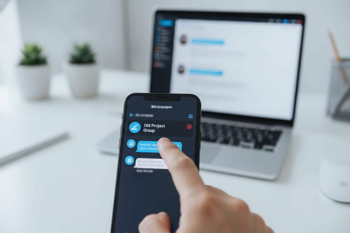 Comment supprimer un contact sur Messenger ?